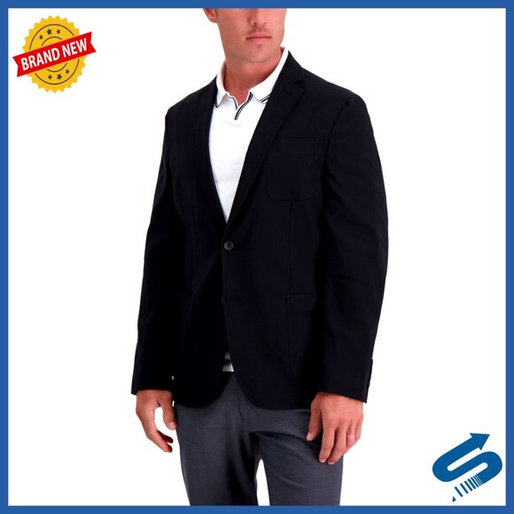 Performance Blazer Machine Washable Stretch Fabric Business Casual